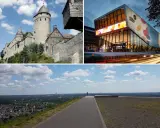 Historische Burg, modernes Museum und weite Landschaft – vielfältige Ausflugsziele am Rhein.