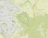 Radwege Geheimtipp: Eine malerische Route führt durch hügeliges Gelände, vorbei am Stuckenberg (214 m) und dem Golfclub Bad Salzuflen.
